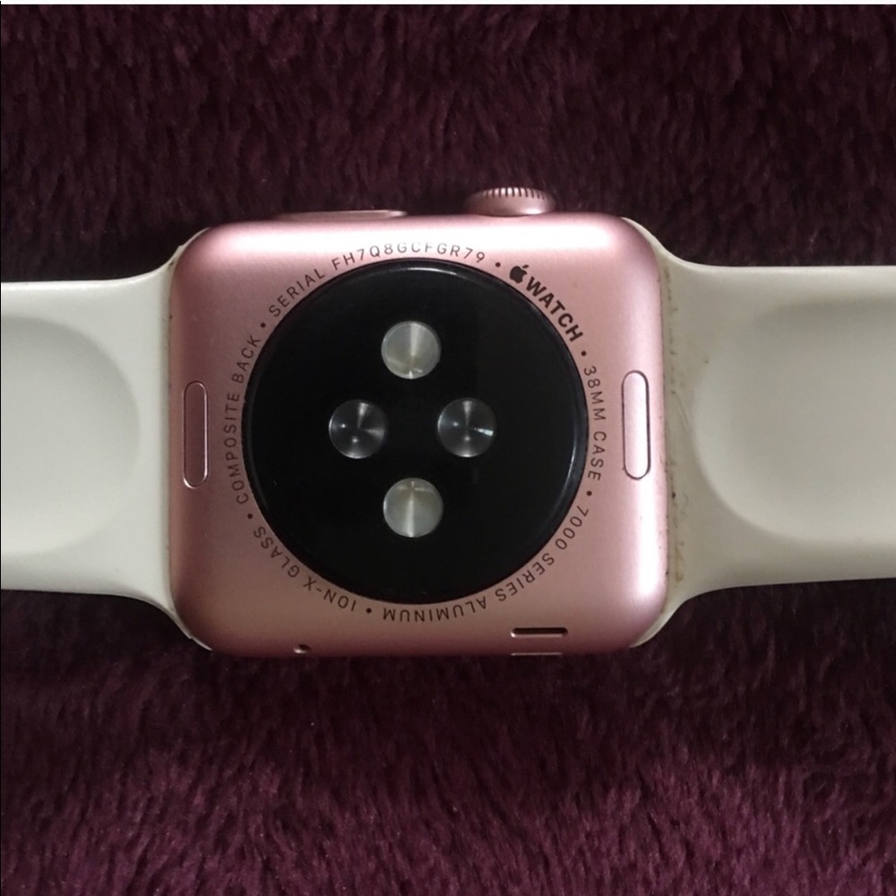 38mm Rose gold Apple Watch